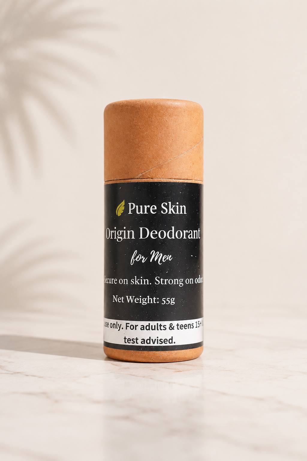 Natural deodorant for men - Origin Deodorant by Pure Skin