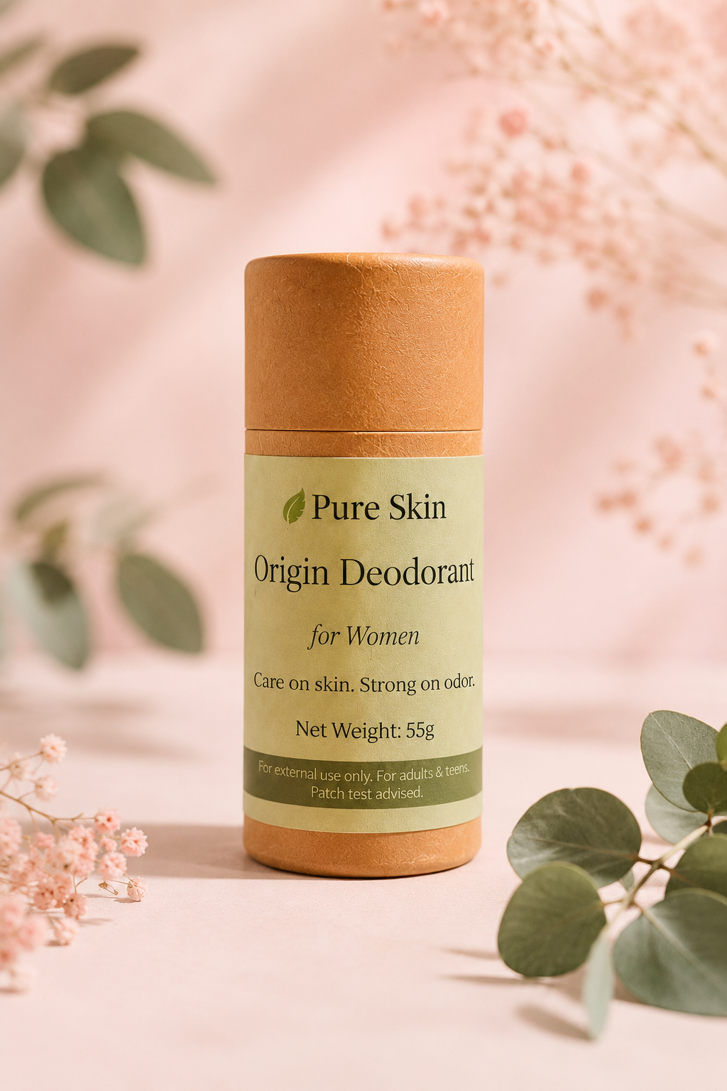 Natural deodorant for women - Origin Deodorant by Pure Skin