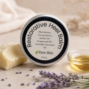 Restorative Heel Balm - natural cracked heel repair balm by Pure Skin