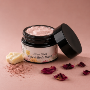Rose Shea Face & Body Butter - natural moisturizer by Pure Skin