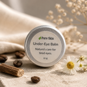 Moisturise & comfort tired under-eyes naturally with our Under-Eye Balm — tallow, licorice & chamomile. Handcrafted, 15g. Shop now.